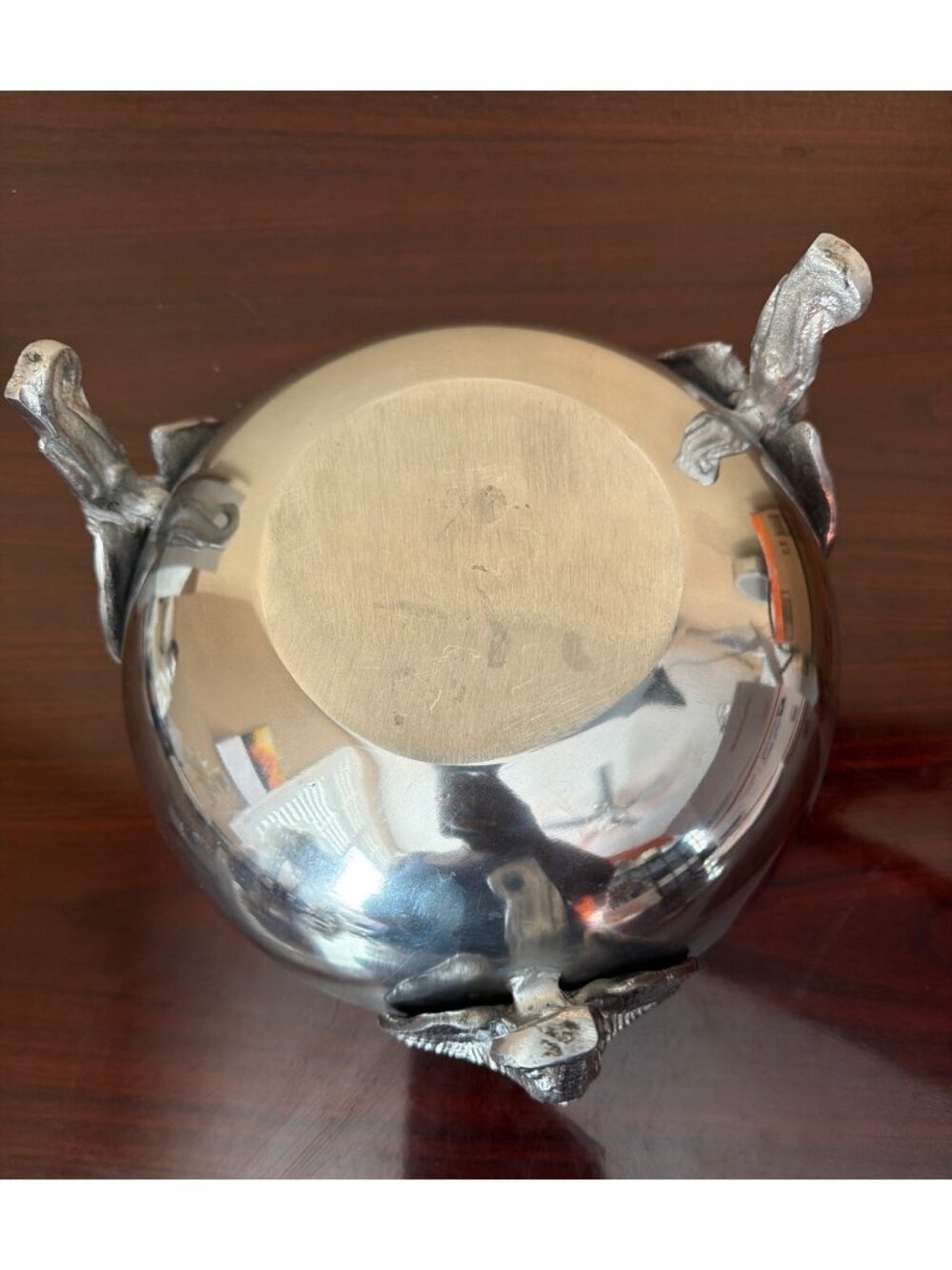 Vintage Aluminum Elephant Centerpiece Bowl with Servers Safari Wildlife Decor - Picture 5 of 16